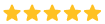 Vector graphic of five yellow stars